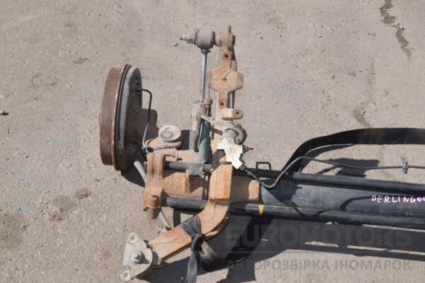 Балка задня в зборі під барабани без ABS Citroen Berlingo 1996-2008 447800 - 2