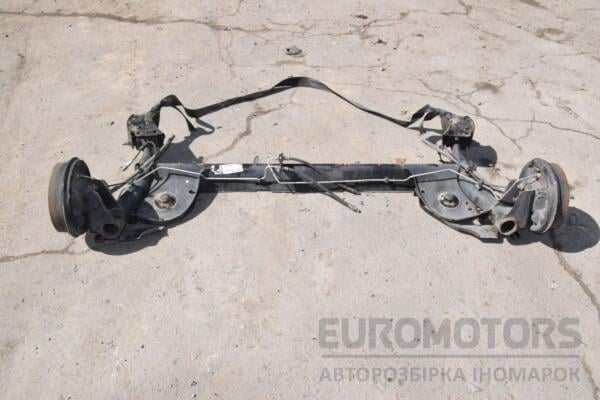 Балка задняя в сборе под барабаны с ABS Renault Sandero 2013 555012648R 447812 euromotors.com.ua