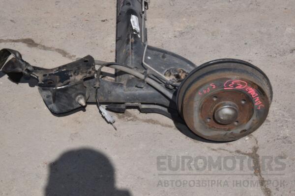 Балка задня в зборі під барабани з ABS Renault Sandero 2013 555012648R 447812 - 3