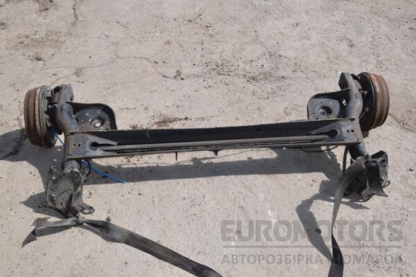 Задня балка в зборі під барабани з ABS Renault Logan 2005-2014 430004469R 447824 - 4
