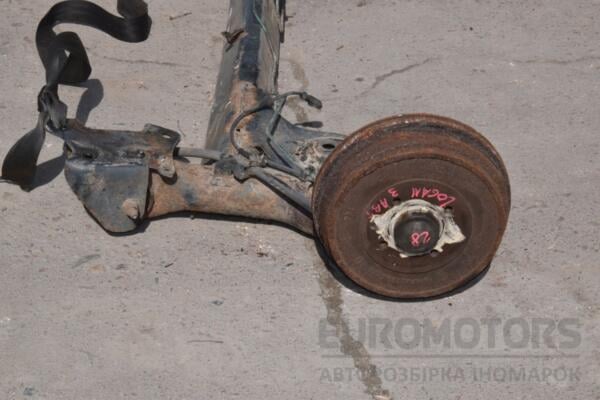 Балка задня в зборі під барабани з ABS Renault Logan 2005-2014 430004469R 447832 - 3