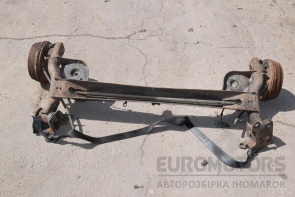Балка задня в зборі під барабани з ABS Renault Logan 2005-2014 430004469R 447832 - 4