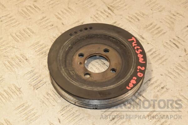 Шкив коленвала демпферный 6 ручейков Hyundai Tucson 2.0crdi 2004-2009 447894 euromotors.com.ua