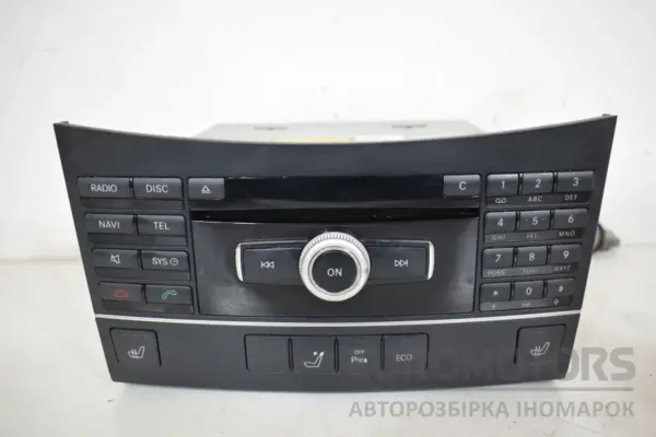 Мультимедійний блок керування радіо/CD/DVD/GPS Mercedes E-class -- (W212) 2009-2016 A2129005212 it-17431 Дизель euromotors.com.ua