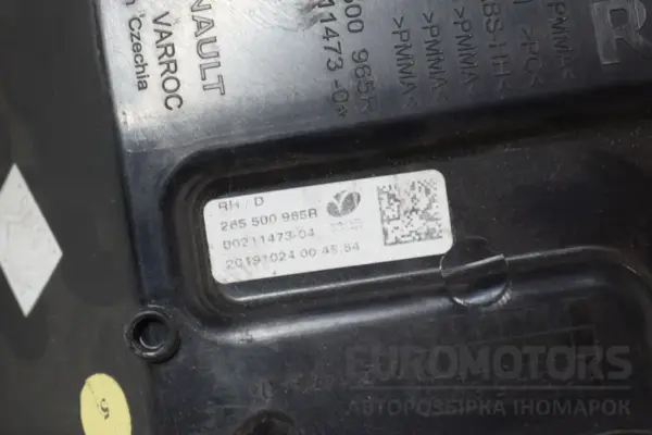 Правый задний фонарь LED Renault Zoe -- 2019 265500965R it-17461 Бензин - 4
