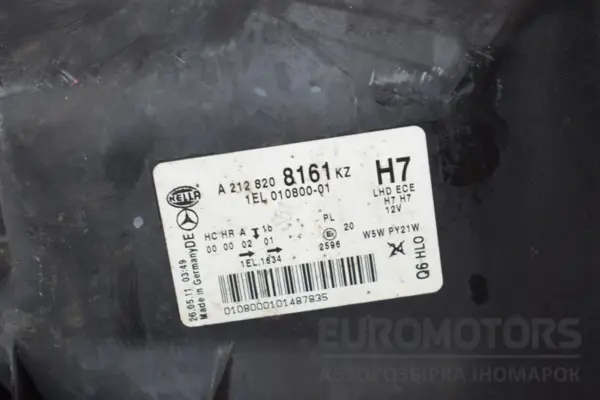 Левая фара -12 Mercedes E-class -- (W212) 2009-2016 A2128208161 it-17463 Дизель - 6