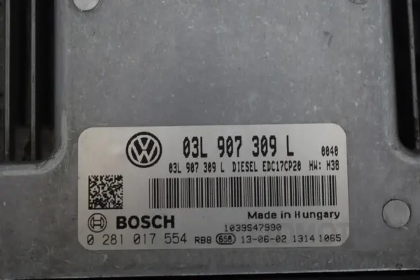 Блок керування двигуном VW Transporter 2.0 TDI Bi-Turbo (T5) 2003-2015 03L907309L it-17475 Дизель - 2