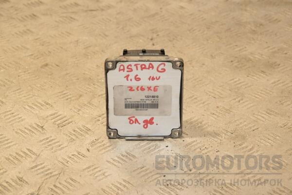 Блок управления двигателем Opel Astra 1.6 16V (G) 1998-2005 12214810 448252 euromotors.com.ua
