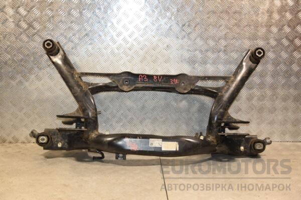 Балка задней подвески (подрамник) 4WD Audi A3 (8V) 2013-2020 5N0505106C 448378 euromotors.com.ua