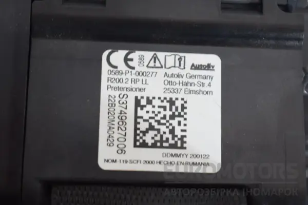 Задний ремень безопасности BMW 3 2.0 Hybrid (G20/G21) 2019 S3749627006 it-17548 Дизель - 4