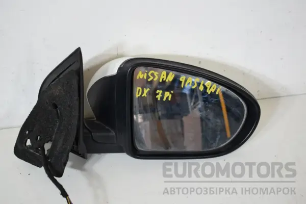 Правое зеркало 7 PIN Nissan Qashqai 1.5dCi 2007-2014 it-17663 Дизель euromotors.com.ua