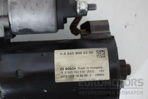 Стартер Mercedes B-class 1.8 CDI (W246) 2012 A6459060300 it-17665 Дизель - 2