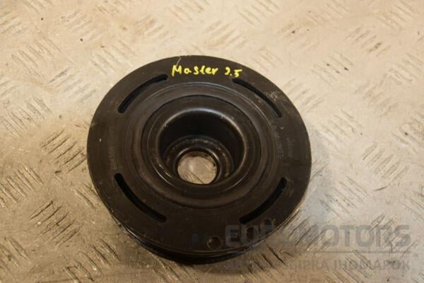 Шкив коленвала демпферный 7 ручейков Renault Master 2.5dCi 1998-2010 8200664350 449123 euromotors.com.ua