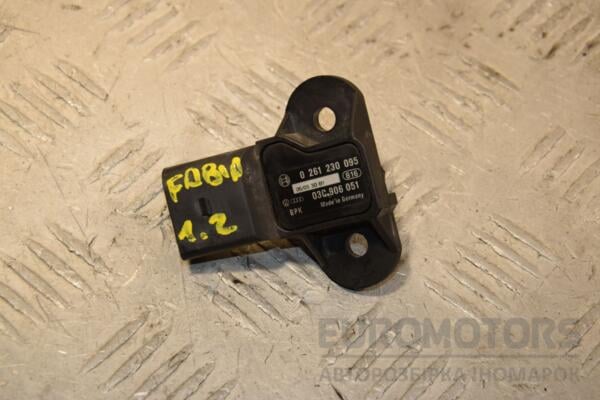 Датчик тиску наддуву (Мапсенсор) Skoda Fabia 1.2 12V 2007-2014 0261230095 449634 euromotors.com.ua