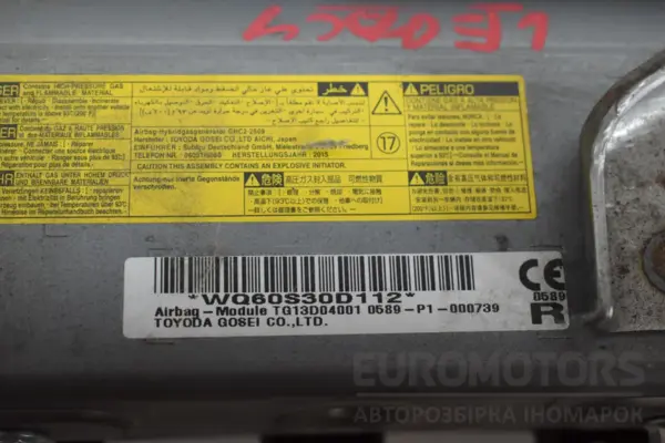 Нижняя подушка безопасности (коленная) Subaru Outback 2.0 2015-2019 it-17706 Дизель - 3