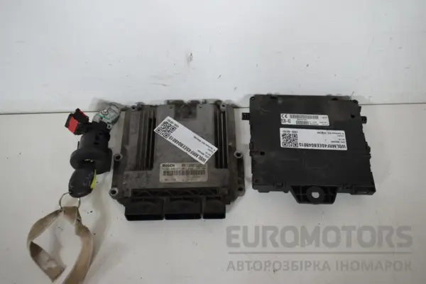 Блок керування двигуном (повний комплект запалювання) Opel Movano 2.3 dci 2010 237102265R it-17730 Дизель euromotors.com.ua