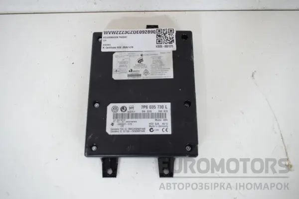 Блок управления Bluetooth VW Passat 2.0 TDI (B7) 2010-2014 7P6035730L it-17746 Дизель euromotors.com.ua