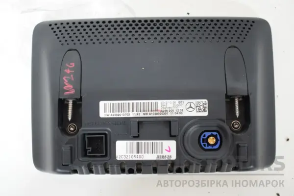 Монитор Mercedes B-class 1.8 CDI (W246) 2012 A2469001203 it-17751 Дизель - 2