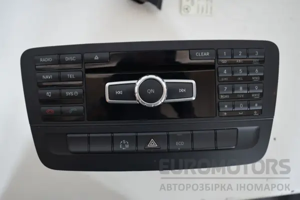 Блок управления автомобильной магнитолой CD/DVD/GPS/навигатором Mercedes B-class 1.8 CDI (W246) 2012 A2469005807 it-17753 Дизель euromotors.com.ua