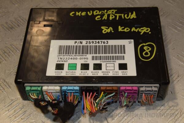 Блок комфорту Chevrolet Captiva 2006-2011 25934763 450387 euromotors.com.ua