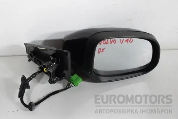 Правое зеркало 8 контактов Volvo V40 2.0 TDI 2012 it-17811 Дизель euromotors.com.ua