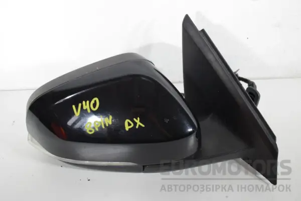 Праве дзеркало 8 контактів Volvo V40 2.0 TDI 2012 it-17811 Дизель - 2