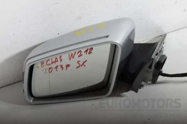 Левое зеркало 8 + 4 PIN 12- Mercedes E-class 2.2 CDI (W212) 2009-2016 A2128100916 it-17813 Дизель - 2