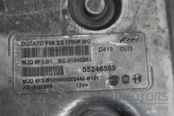 Блок управления двигателем Fiat Ducato 2.3mjet (Euro-5) 2006-2014 55246589 it-17819 Дизель - 3