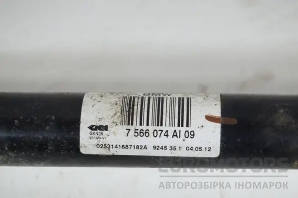 Задняя правая полуось (привод) BMW 5 3.0 twin-turbo (F07) 2009-2017 7566074 it-17846 Дизель - 4