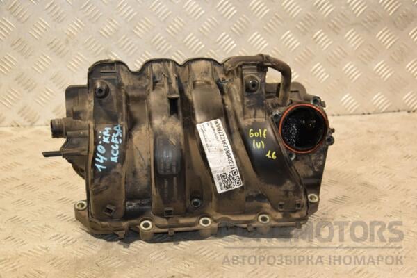 Коллектор впускной пластик VW Golf 1.6 16V FSI (V) 2003-2008 03C129711E 451039 euromotors.com.ua