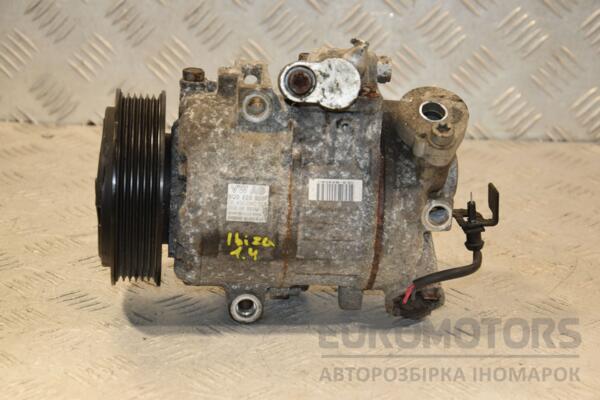 Компрессор кондиционера (дефект) Seat Ibiza 1.4 16V 2008-2017 6Q0820808F 451073 - 2
