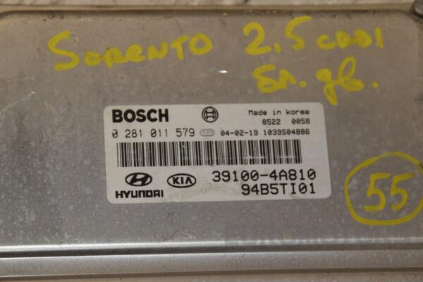 Блок керування двигуном Kia Sorento 2.5crdi 2002-2009 0281011579 451433 - 2