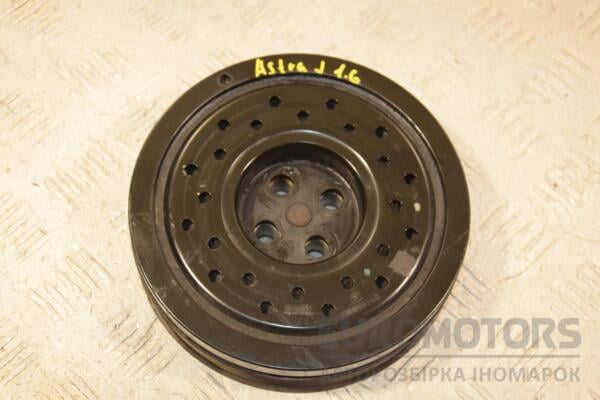 Шків коленвала демпферний 6 потічків Opel Astra 1.6cdti (J) 2009-2015 55569985 451784 euromotors.com.ua