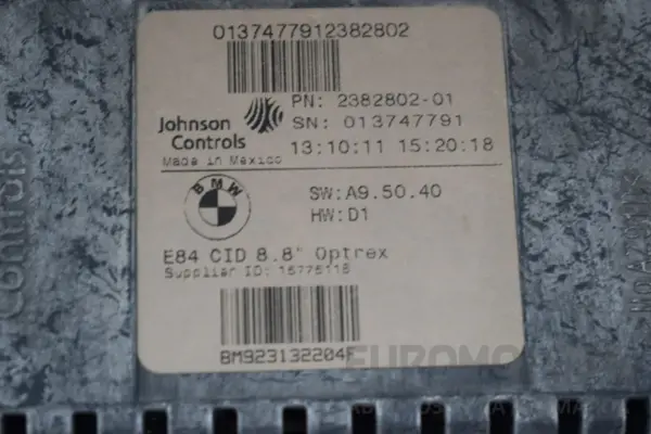 Цифрова панель приладів BMW X1 2.0 (E84) 2009-2015 2382802 it-17889 Дизель - 3