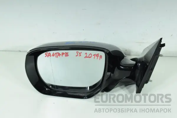 Ліве дзеркало 14 контактів Hyundai Santa FE 2.2 CRDI 2012 876102W020 it-17903 Дизель - 2