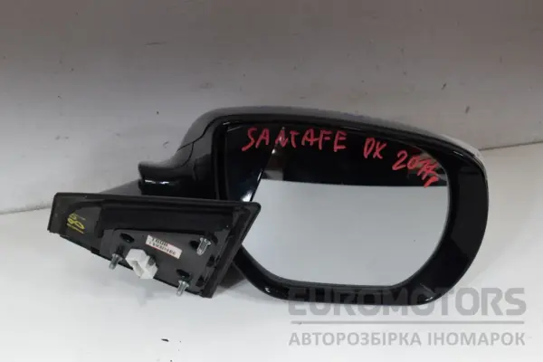 Правое зеркало 14 контактов Hyundai Santa FE 2.2 CRDI 2012 876202W010 it-17904 Дизель - 4