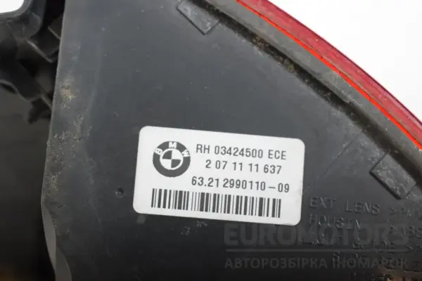 Правый задний фонарь BMW X1 2.0 (E84) 2009-2015 63212990110 it-17905 Дизель - 3