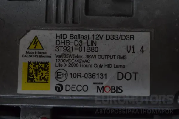 Ліва ксенонова фара Hyundai Santa FE 2.2 CRDI 2012 2W92LDM002 it-17911 Дизель - 5