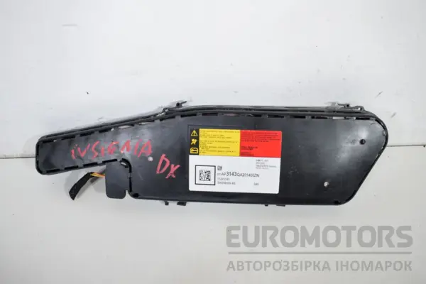 Подушка безпеки правого сидіння Opel Insignia 2.0 CDTI 2008-2017 1322343 it-17939 Дизель euromotors.com.ua