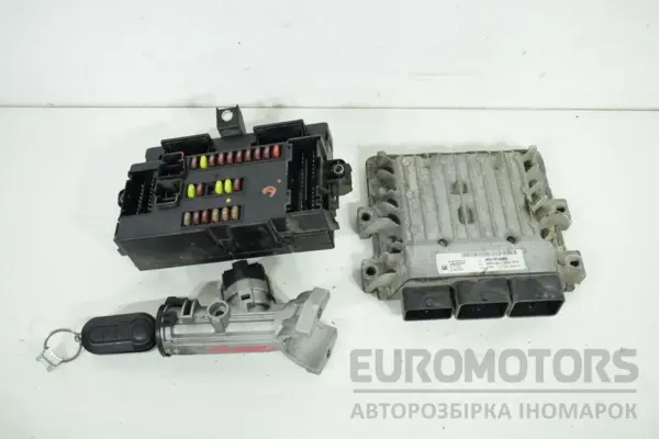 Блок управления двигателем (полный комплект зажигания) Citroen Jumpy 2.0 Hdi 2007-2016 9691854880 it-17954 Дизель euromotors.com.ua