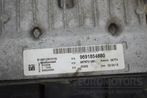 Блок управления двигателем (полный комплект зажигания) Citroen Jumpy 2.0 Hdi 2007-2016 9691854880 it-17954 Дизель - 2