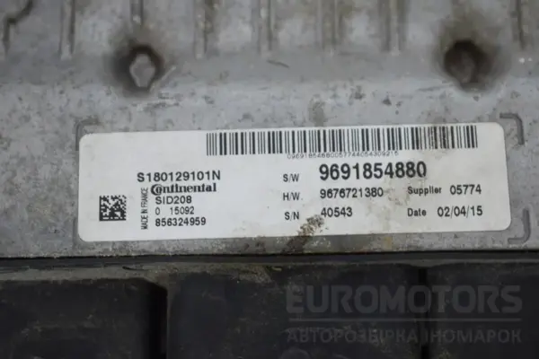 Блок управления двигателем (полный комплект зажигания) Citroen Jumpy 2.0 Hdi 2007-2016 9691854880 it-17954 Дизель - 7