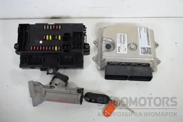 Блок управления двигателем (полный комплект зажигания) Fiat Ducato 2.3 MJD 2014 55271527 it-17961 Дизель euromotors.com.ua