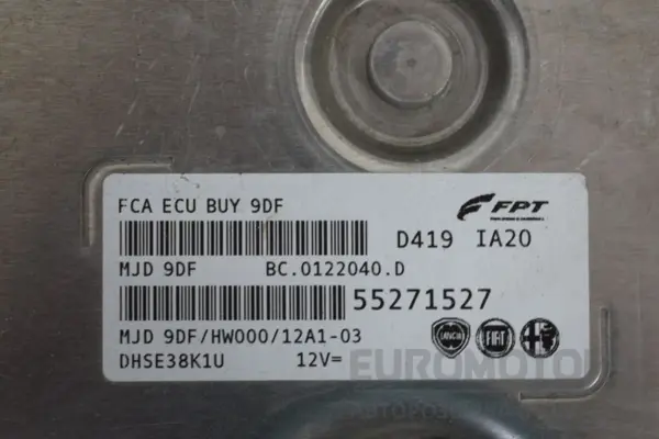 Блок керування двигуном (повний комплект запалювання) Fiat Ducato 2.3 MJD 2014 55271527 it-17961 Дизель - 4