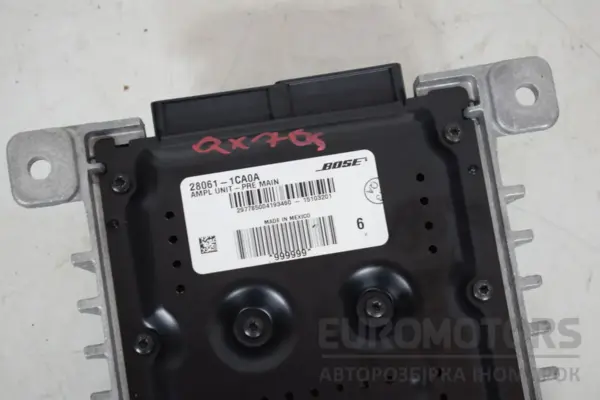 Підсилювач звуку Infiniti FX 3.0 DCi 2008-2012 280611CA0A it-18010 Дизель - 3