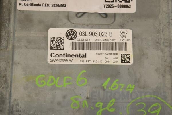 Блок управления двигателем VW Golf 1.6tdi (VI) 2008-2013 03L906023B 452618 - 2