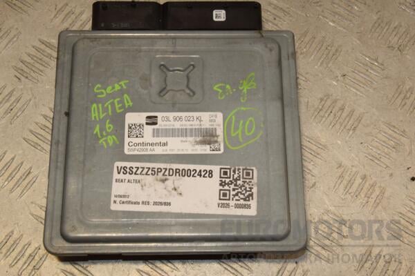 Блок управления двигателем Seat Altea 1.6tdi 2004-2015 03L906023KL 452620 - 1