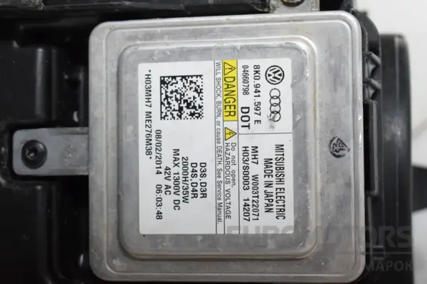 Ліва ксенонова фара 12- Audi A4 2.0 TDI (B8) 2007-2015 8K0941043C it-18032 Дизель - 6