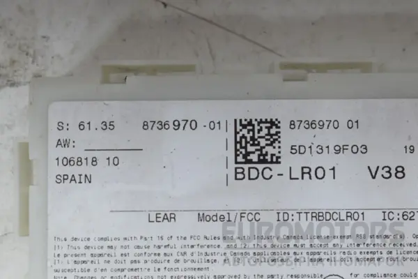 Блок управления комфортом Mini Countryman 2.0 d (F60) 2017-2023 61358736970 it-18049 Дизель - 2