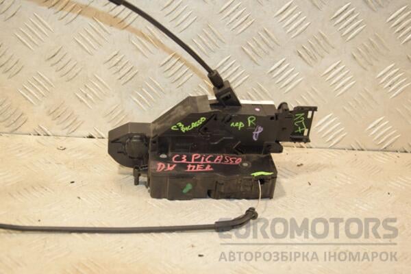Замок двери передний правый электрический 4 пина (дефект) Citroen C3 Picasso 2009-2016 24095816 453508 euromotors.com.ua